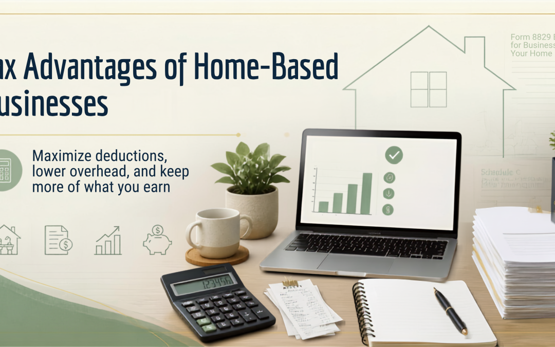 TAX ADVANTAGES OF HOME BASED BUSINESSES